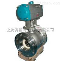 PQ640TC氣動不銹鋼陶瓷偏心半球閥