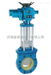 PZ973聚氨酯電動刀型閘閥