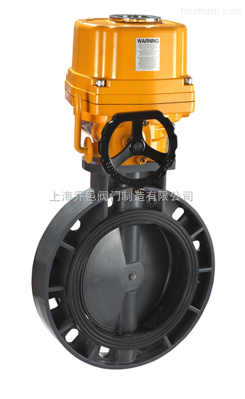 SD971電動塑料蝶閥
