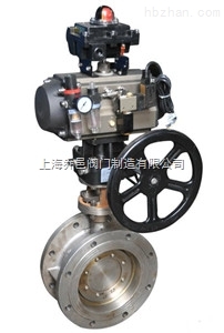 D641X、D643H氣動(dòng)防爆法蘭蝶閥
