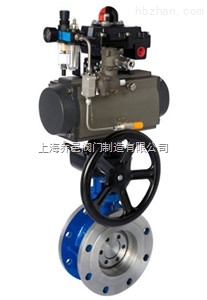 D643H氣動硬密封法蘭式蝶閥