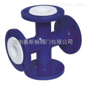 襯氟管道等徑四通