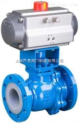 Q641F46氣動襯氟球閥