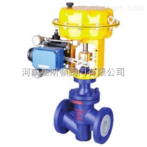 ZJHPF46(ZJHPWF46)襯氟氣動(波紋管)單座調(diào)節(jié)閥