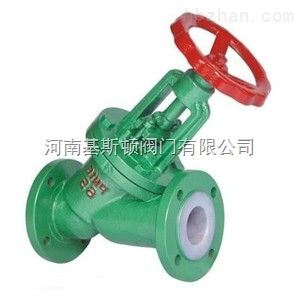 J45F46襯氟直流式截止閥