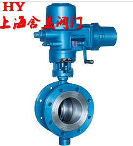 D943H電動法蘭硬密封蝶閥_副本