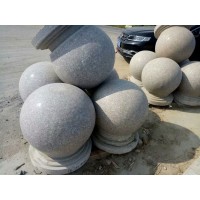 花崗巖擋車球、花崗巖圓球、花崗巖路障石、花崗巖車止石【今日發現】